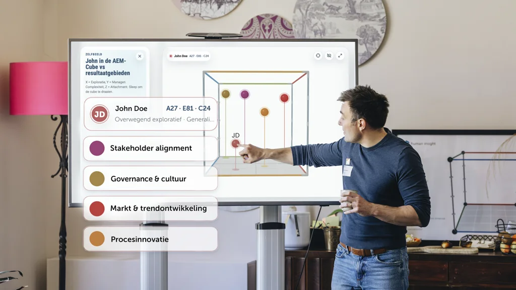 CEO giving a presentation